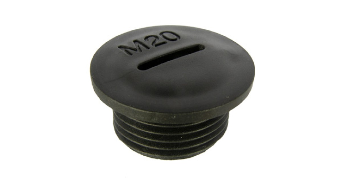 Купить ЗАГЛУШКА MG-20 черный пластик RUICHI оптом в Москве