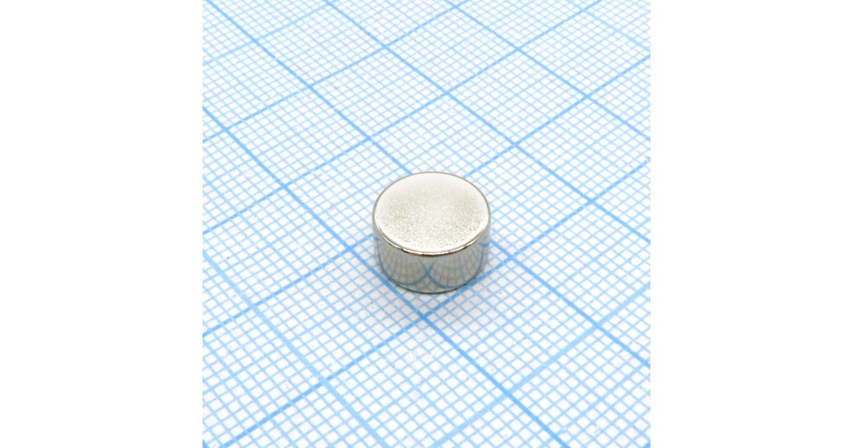 Купить Магнит неодимовый N35H диск 10х5 мм SDM Magnetics оптом в Москве