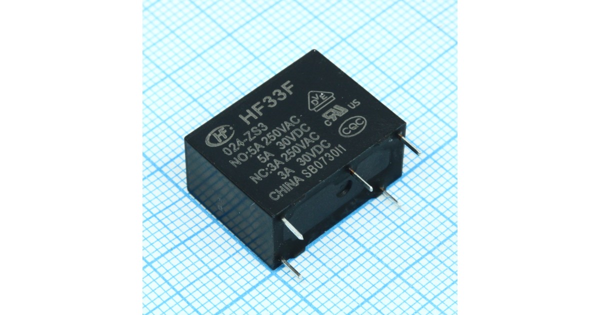 Купить HF33F/024-ZS3 HONGFA оптом в Москве