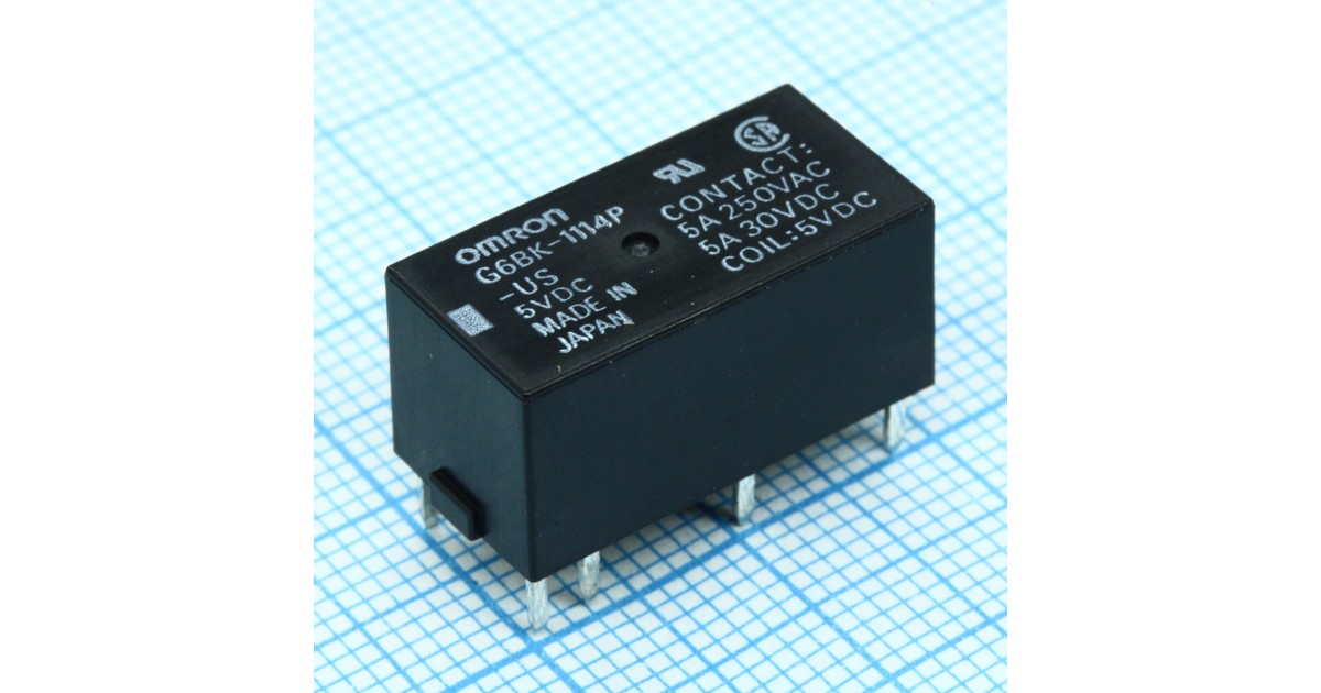 Купить G6B-K1114PUS-5DC OMRON оптом в Москве