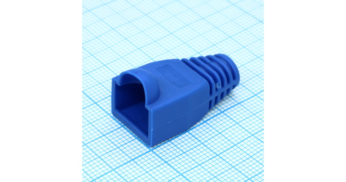 Купить Колпачок изолирующий для RJ-45 синий Rexant оптом в Москве
