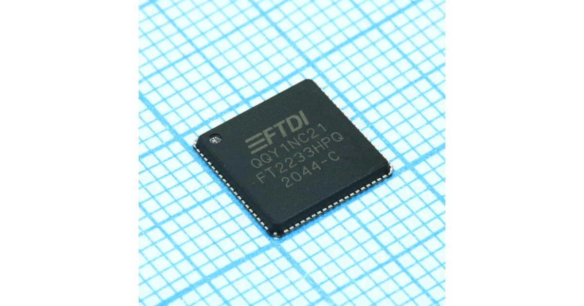 Купить FT2233HPQ-TRAY FTDI оптом в Москве