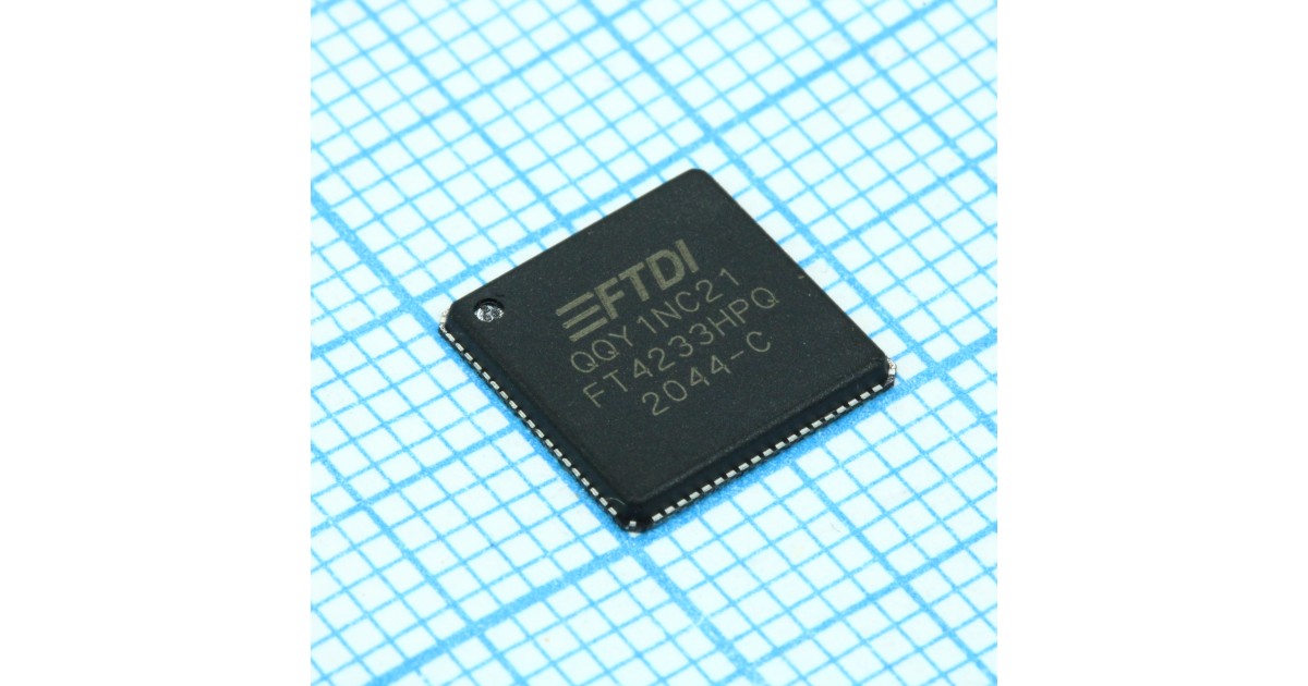 Купить FT4233HPQ-TRAY FTDI оптом в Москве