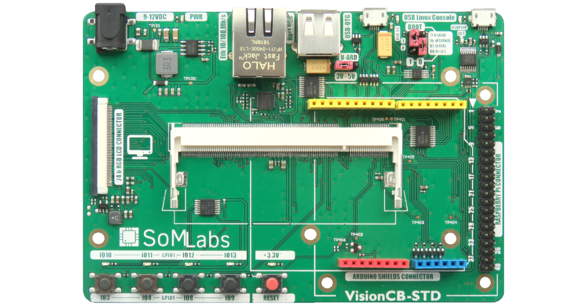 Купить VisionCB-6ULL-STD v.2.0 SoMLabs оптом в Москве
