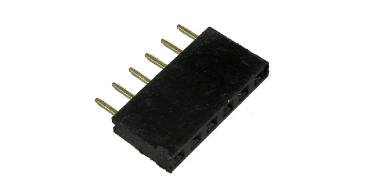 Купить PBS-1X06 (PBS-06)ШАГ 2.54 ММ RUICHI оптом в Москве