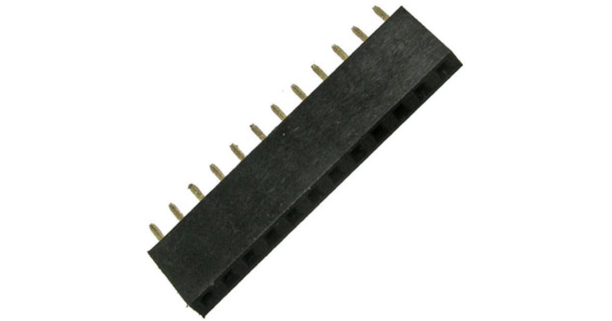 Купить PBS-1X12 (PBS-12) ШАГ 2.54 ММ RUICHI оптом в Москве