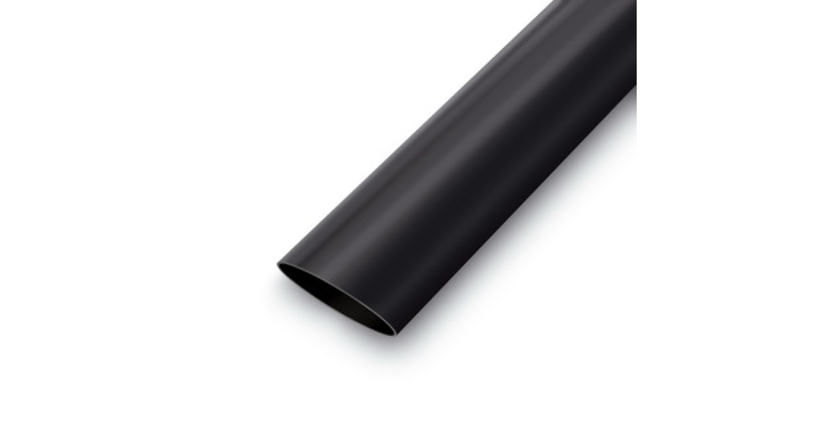 Купить Трубка термоусадочная ТУТ нг 30/15 черная RUICHI оптом в Москве