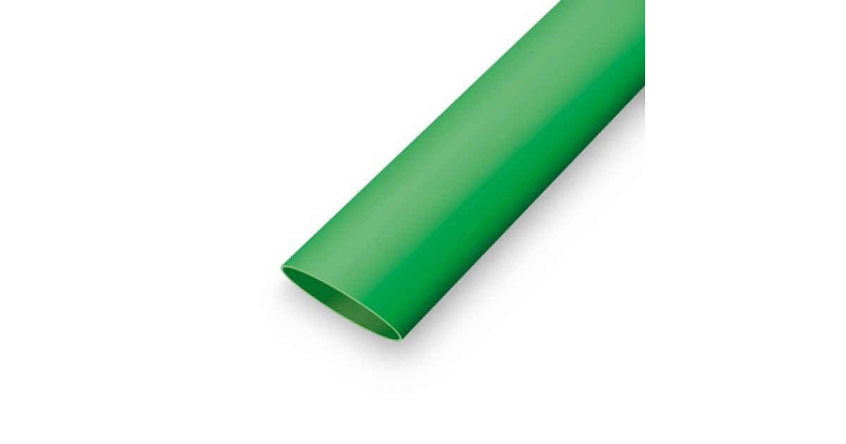 Купить Трубка термоусадочная клеевая 3.0/1.0 зеленая RUICHI оптом в Москве