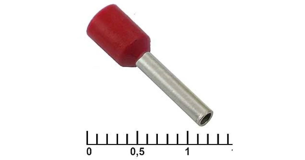 Купить DN01510 RED (1.7X10MM) RUICHI оптом в Москве