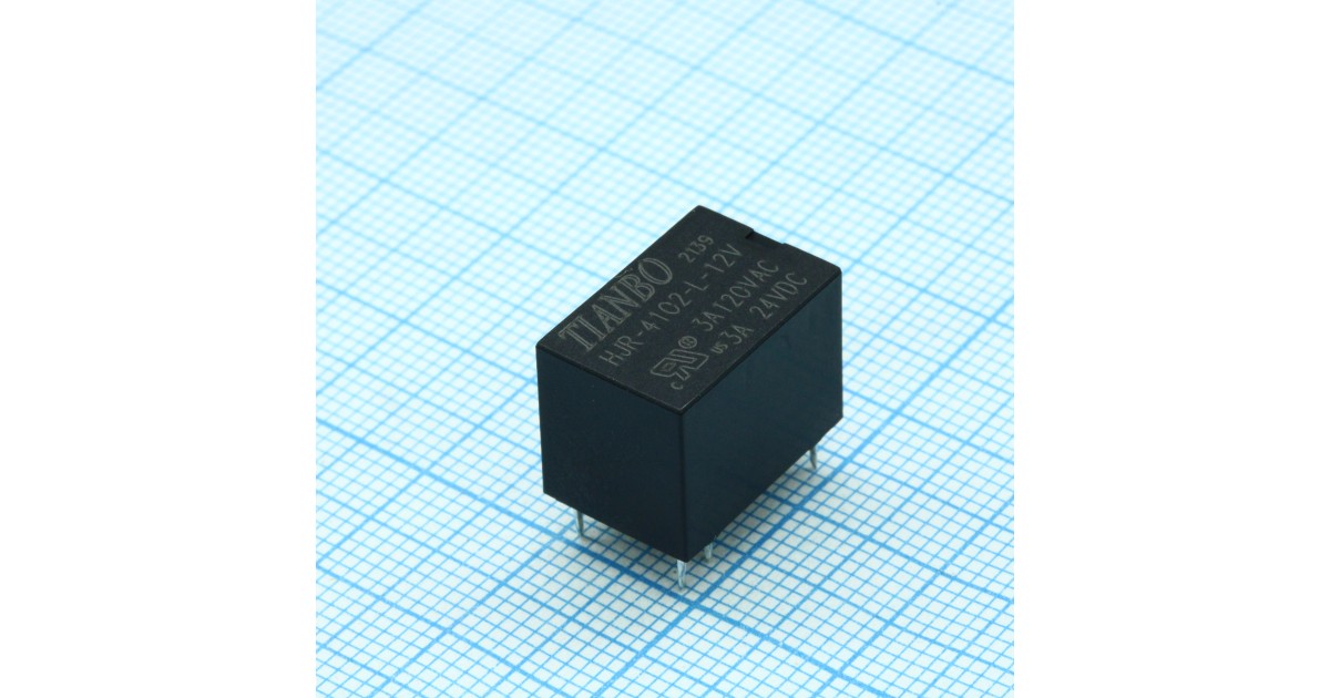 Купить HJR4102-L-12VDC-S-Z Tianbo оптом в Москве
