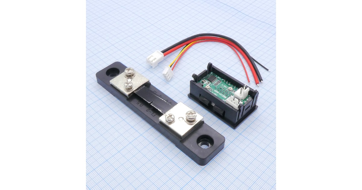 Купить Вольтметр-амперметр в корпусе 0.56" 50А . оптом в Москве