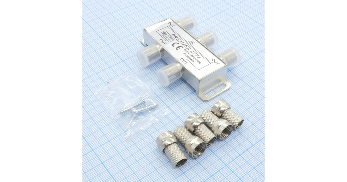 Купить Разветвитель SPLITTER 4-TV Premier . оптом в Москве