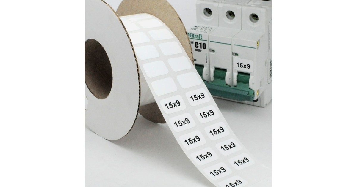 Купить Маркировка прямоугольная NPP-15х09 W Элегир Маркинг оптом в Москве