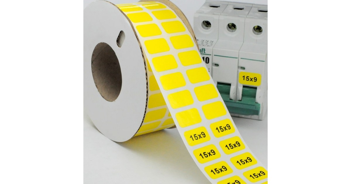 Купить Маркировка прямоугольная NPP-15х09 Y Элегир Маркинг оптом в Москве