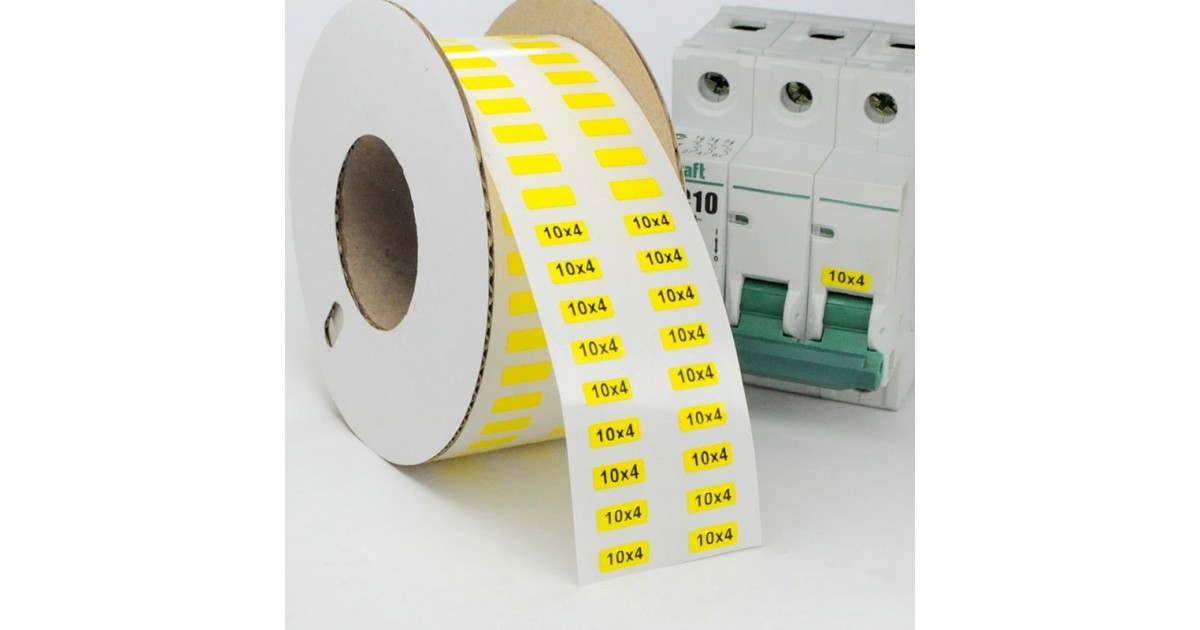 Купить Маркировка прямоугольная NPP-10х04 Y Элегир Маркинг оптом в Москве