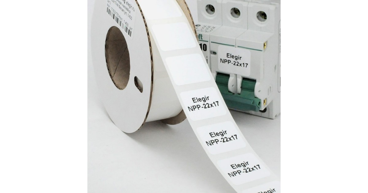 Купить Маркировка прямоугольная NPP-22х17 W Элегир Маркинг оптом в Москве