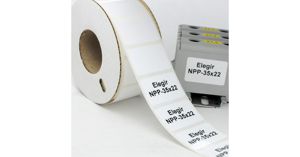 Купить Маркировка прямоугольная NPP-35х22 W Элегир Маркинг оптом в Москве