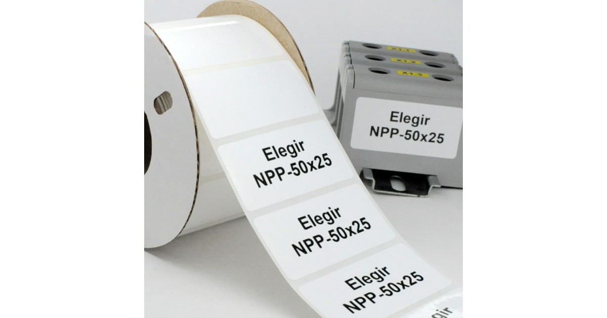Купить Маркировка прямоугольная NPP-50х25 W Элегир Маркинг оптом в Москве
