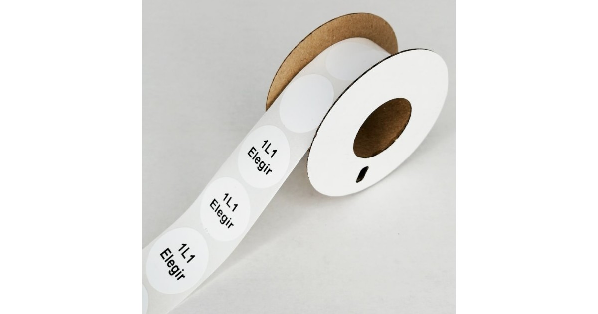 Купить Маркировка круглая NPP-30-W Элегир Маркинг оптом в Москве