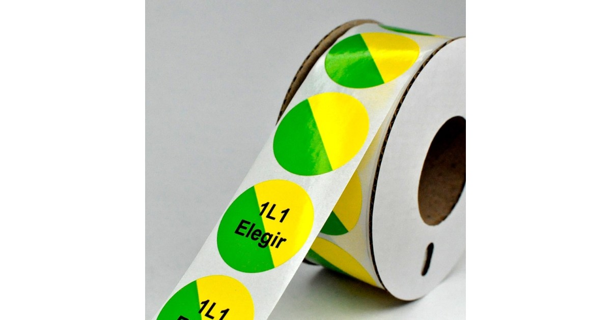 Купить Маркировка круглая NPP-30-YG Элегир Маркинг оптом в Москве