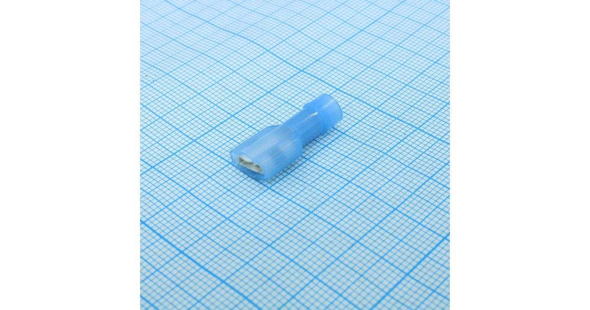 Купить Разъем плоский полностью изолированный -мама РПИ-М(н) 2.5-(6.3) серия ПРОФИ КВТ оптом в Москве