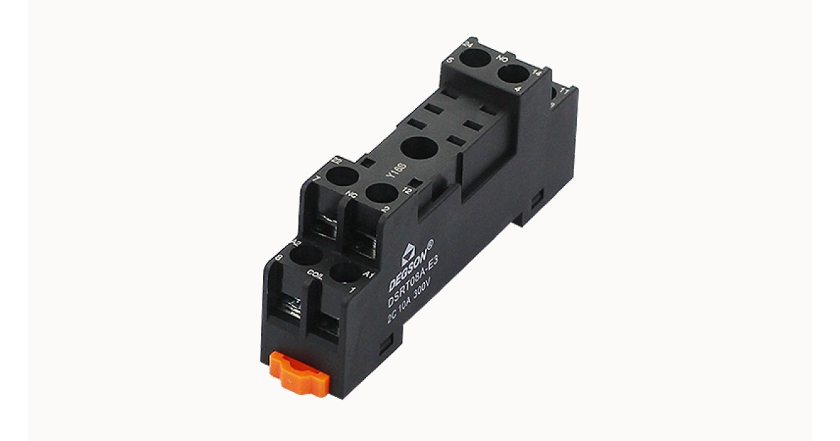 Купить Колодка для реле DSRT08A-E3 Degson оптом в Москве