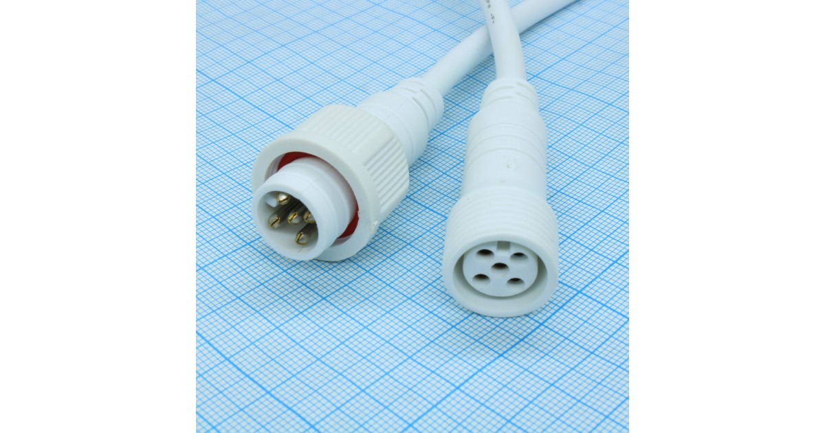 Купить 5PIN WP L=40 D=21.5MM 5*0.2MM2 RUICHI оптом в Москве