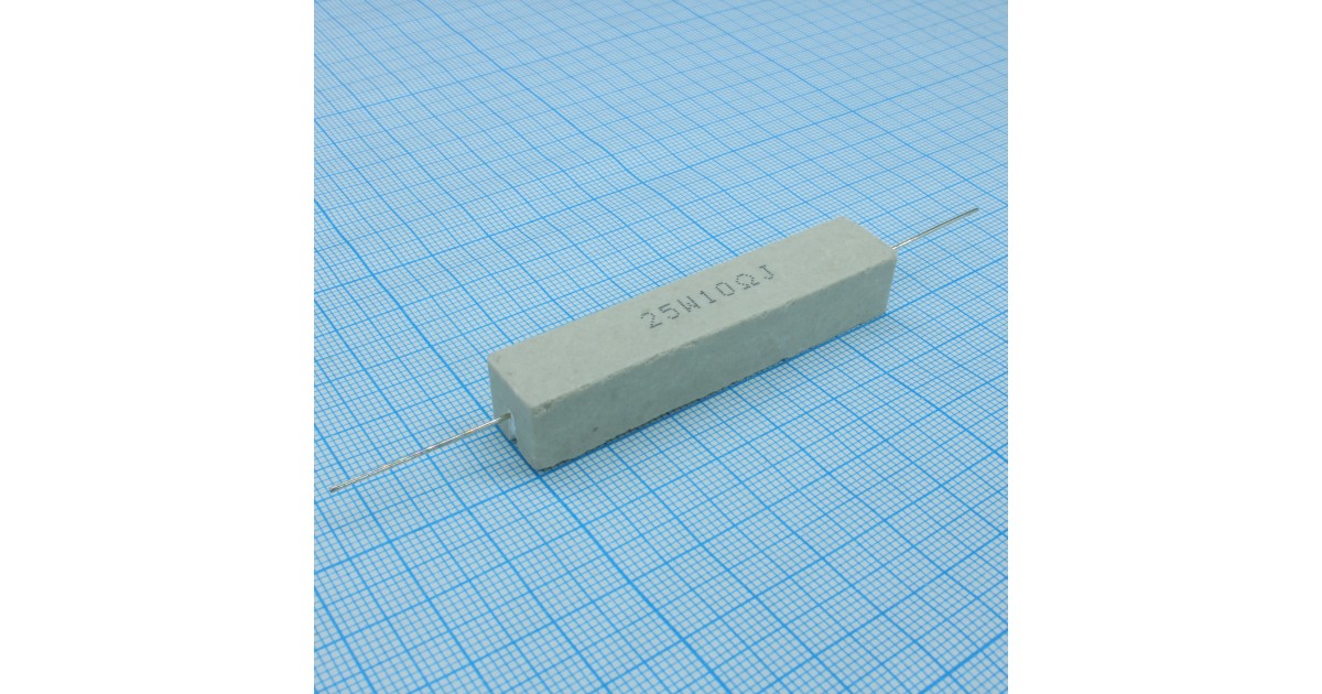 Купить RX27-1 10 ОМ 25W 5% / SQP25 RUICHI оптом в Москве