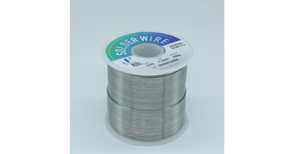 Купить Припой 60/40 ROM1 2% флюса 1,2мм 500гр JUFENG оптом в Москве