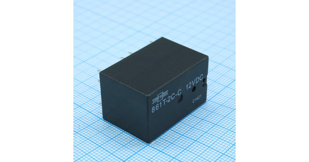 Купить 861T-2C-C 12VDC SongChuan оптом в Москве