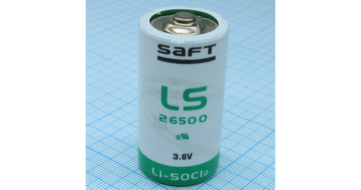 Купить Батарея Saft LS 26500/STD R14 SAFT оптом в Москве