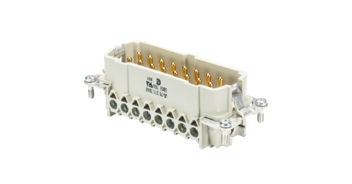 Купить Вилочная контактная вставка 70.312.1640.0 Wieland Electric оптом в Москве