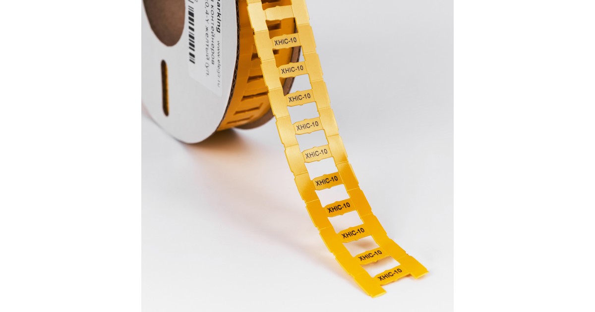 Купить Маркер для контейнеров XHIC-10x4,6-Y Элегир Маркинг оптом в Москве