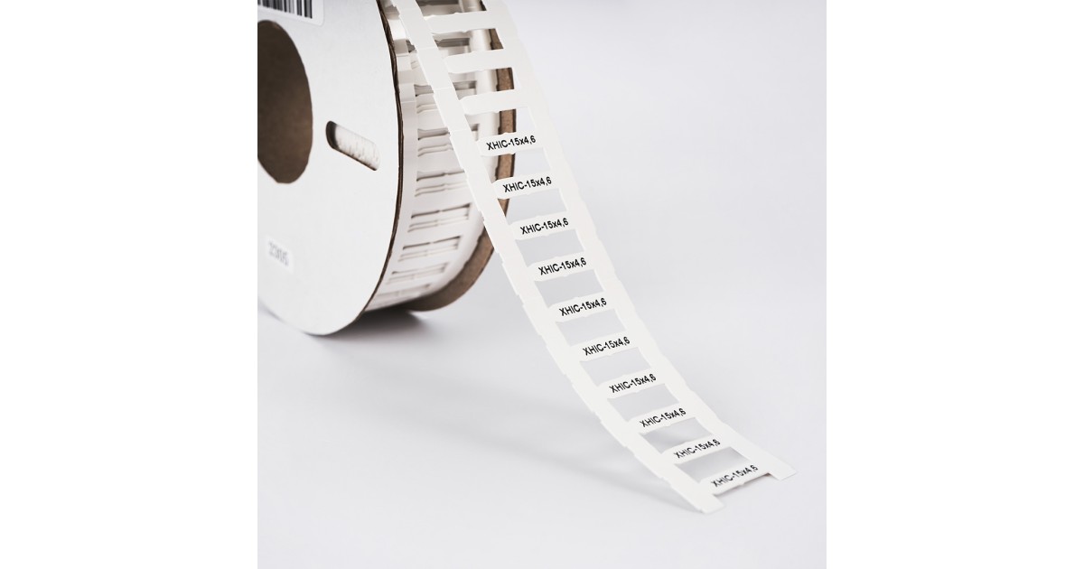 Купить Маркер для контейнеров XHIC-15-4,6x0,4-W Элегир Маркинг оптом в Москве