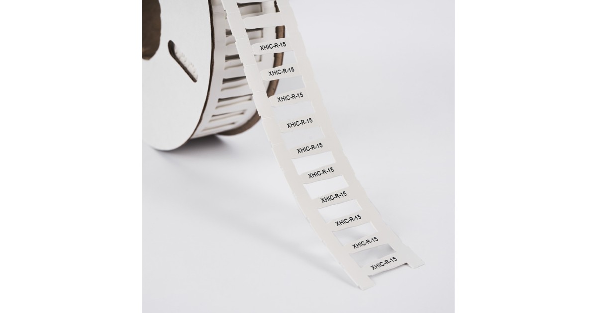 Купить Маркер для контейнеров XHIC-R-15-4,6х0,4-W Элегир Маркинг оптом в Москве