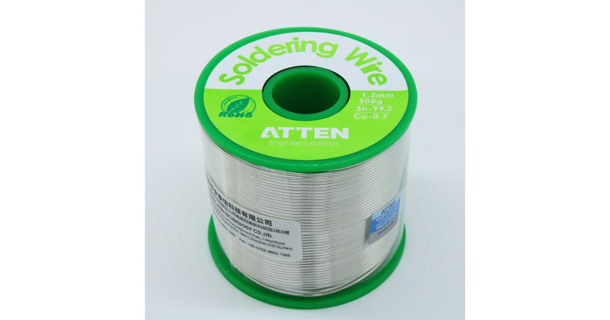 Купить TS-99.3A2500 Sn99.3 Cu0.7 1.2мм 500г 2.2 ATTEN оптом в Москве