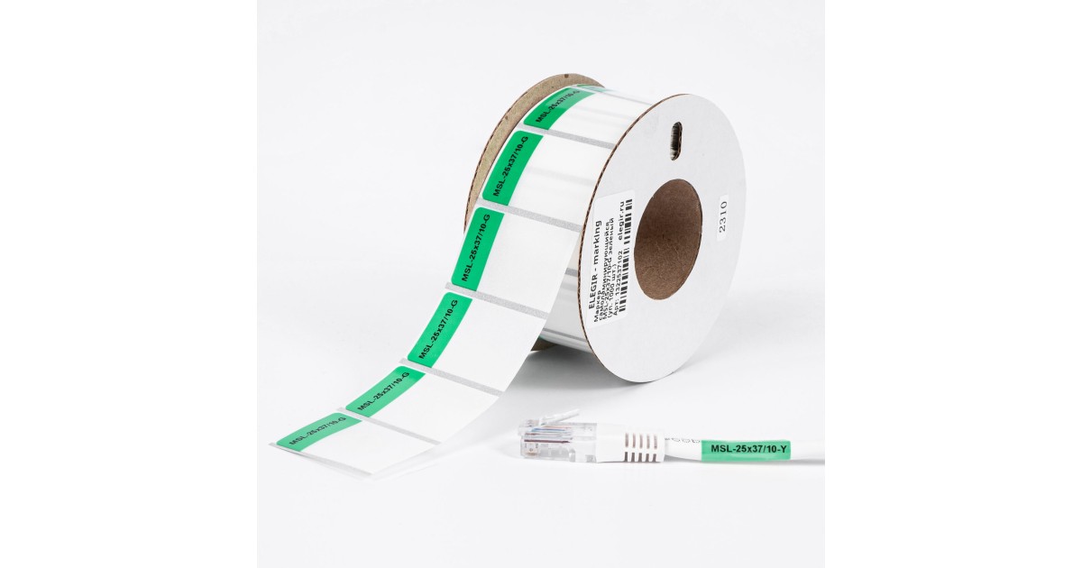 Купить Маркер самоламинирующийся MSL-25x37/10-G Элегир Маркинг оптом в Москве