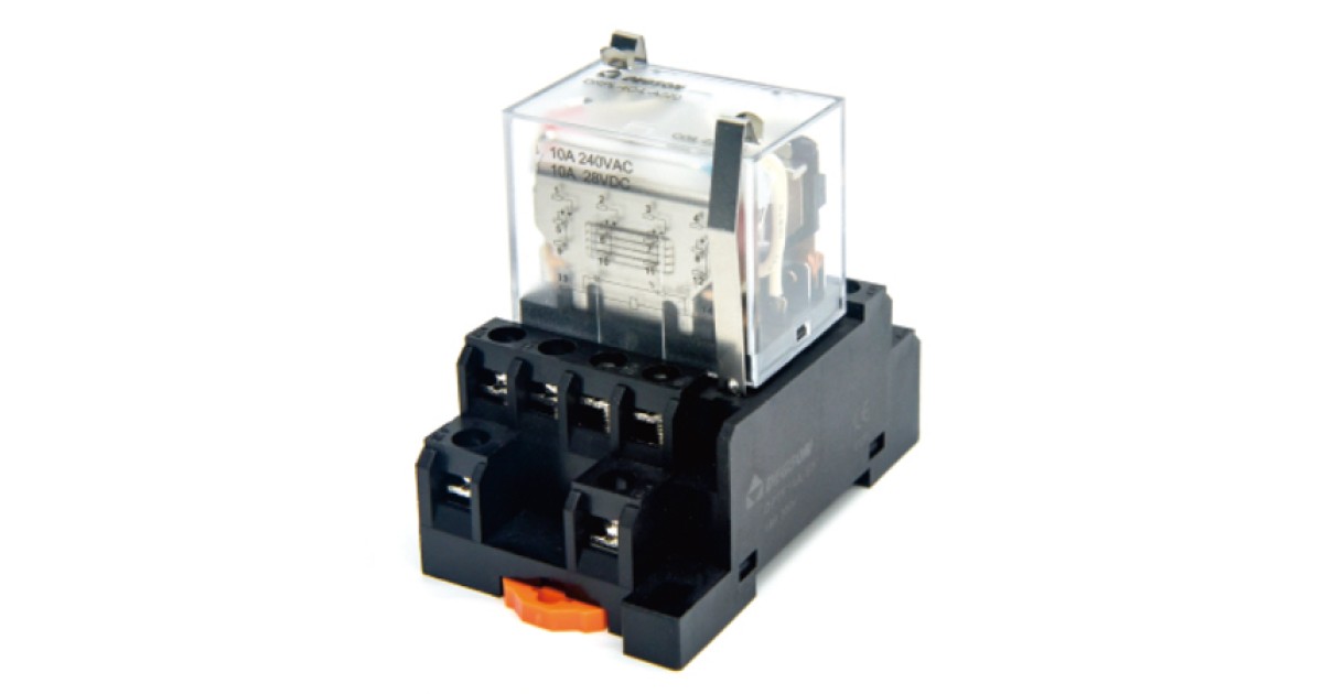 Купить Реле с колодкой DRPLS-4C-L-D24 Degson оптом в Москве