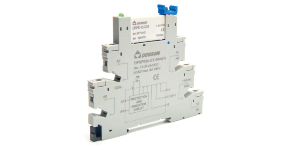 Купить Реле с колодкой DRPSS-1C-L-A220 Degson оптом в Москве