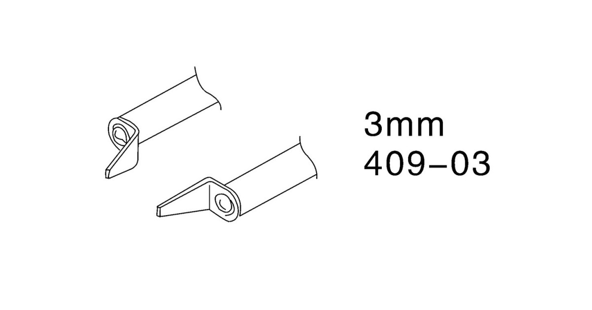 Купить Насадки д/термопинцета ZD 409-03 S-Line оптом в Москве