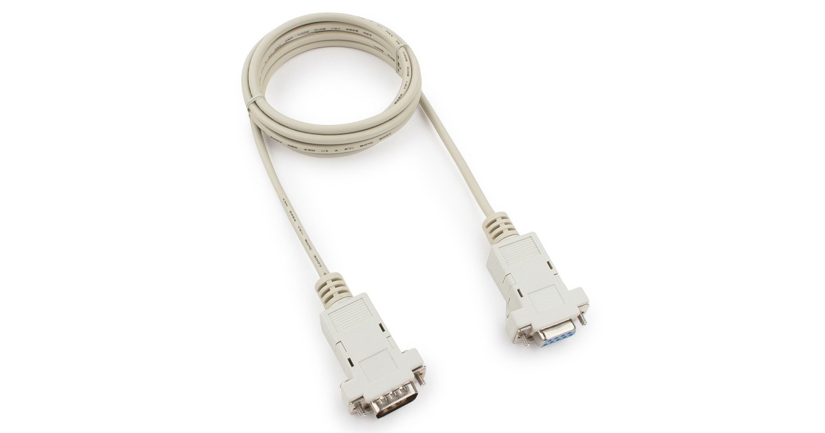 Купить Кабель RS232 DB9M-DB9F 1.8 м CABLEXPERT оптом в Москве