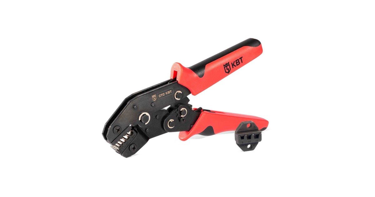 Купить Пресс-клещи с набором матриц СТС-В серия Профи КВТ оптом в Москве