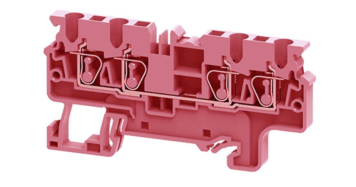 Купить Проходная клемма CX2.5/4R ConnectWell оптом в Москве