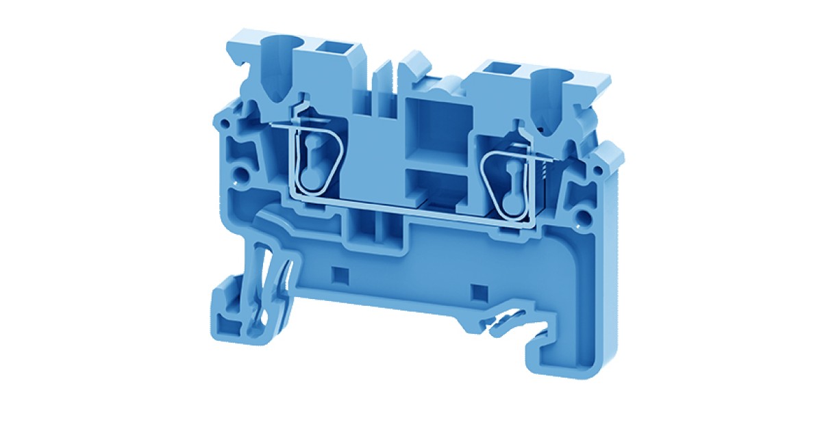 Купить Проходная клемма CX2.5BU ConnectWell оптом в Москве