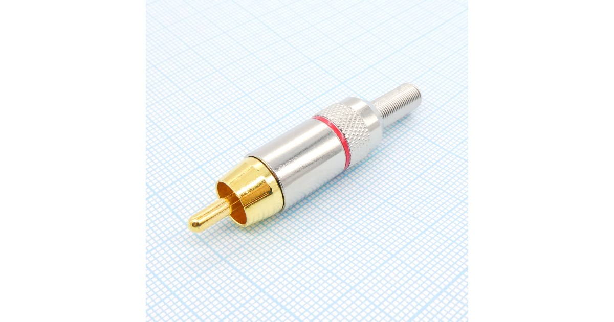Купить RCA278 Gold штырь с хв. RG59 . оптом в Москве