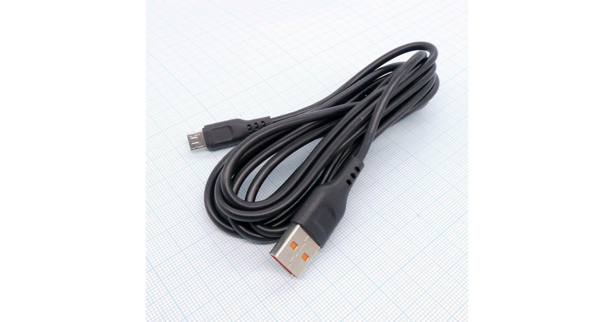 Купить Шнур USB A (шт.)  -  micro USB (шт.) GoPower GP01M-2M . оптом в Москве