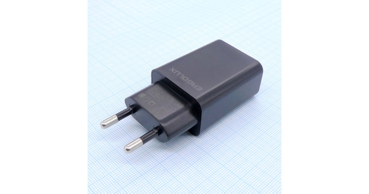 Купить Блок питания USB ERGOLUX ELX-РA01P-C02 5В/2А . оптом в Москве