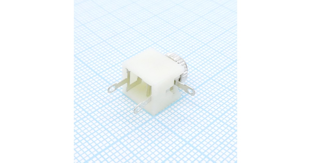 Купить TRS 3.5 (mini jack) гнездо приборное пласт Неизвестно оптом в Москве