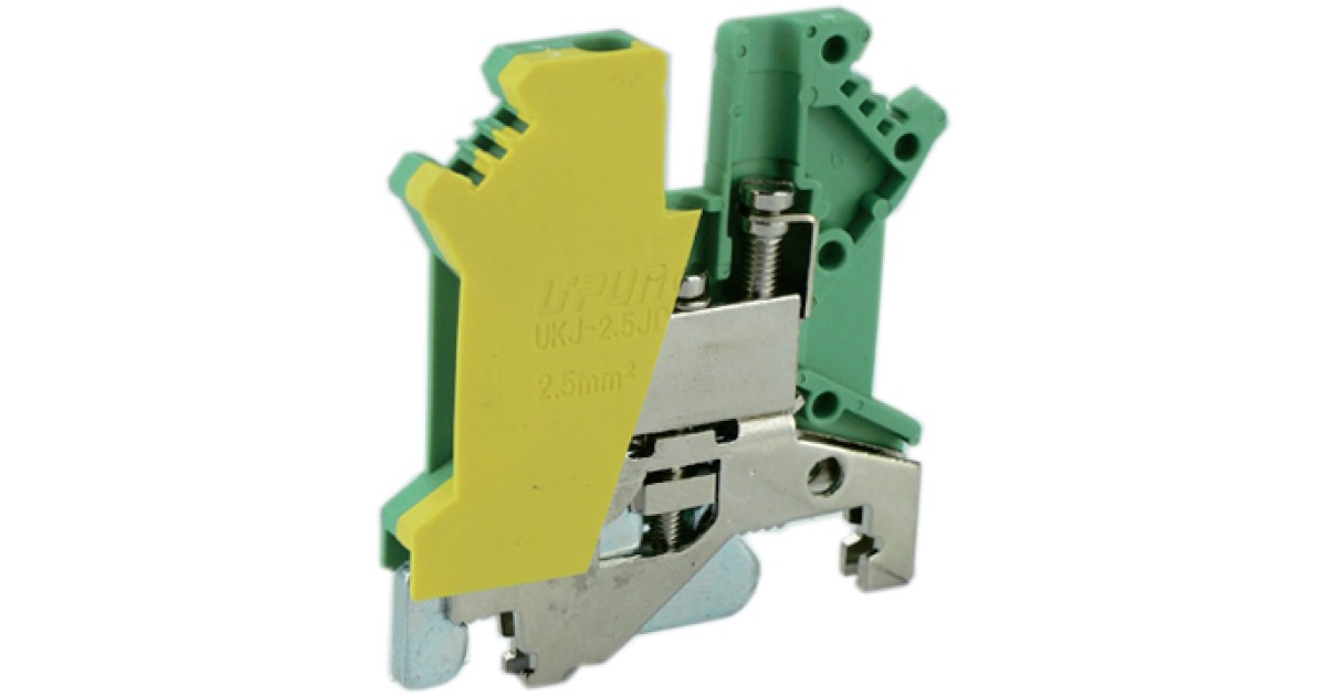 Купить Заземляющая клемма UKJ-2.5JD Upun оптом в Москве