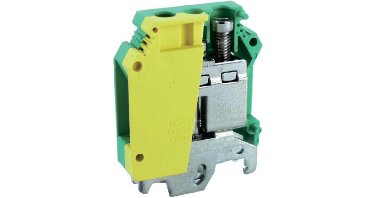 Купить Заземляющая клемма UKJ-35JDEE Upun оптом в Москве